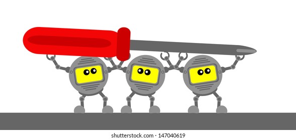 illustration vector graphic cartoon character of business activity