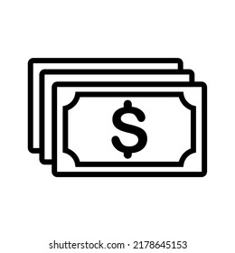Illustration Vector Graphic of Cash, coin, money Icon