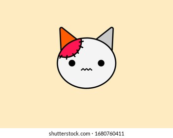 Illustration vector graphic of cat