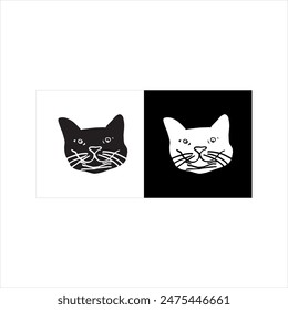 Illustration vector graphic of cat icon