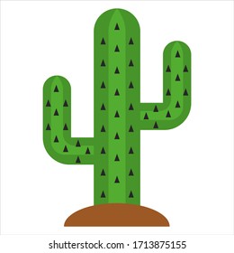 illustration vector graphic of catus vintage old western