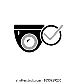 Illustration Vector graphic of cctv icon