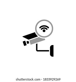 Gráfico vectorial de ilustración de cctv 
 icono