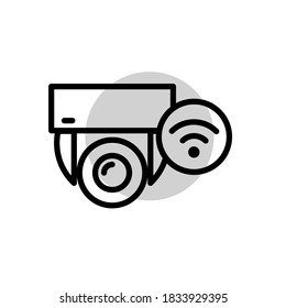 Illustration Vektorgrafik des CTV-Symbols