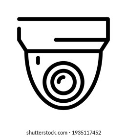 Ilustración Gráfico vectorial del icono cctv