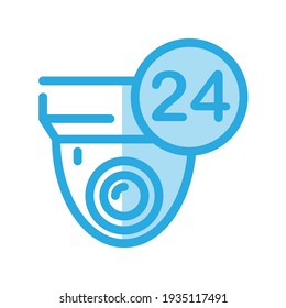 Ilustración Gráfico vectorial del icono cctv