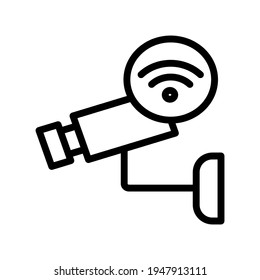Ilustración Gráfico vectorial del icono cctv