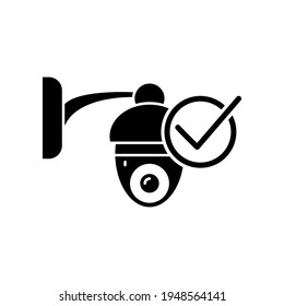 Illustration Vector graphic of cctv icon