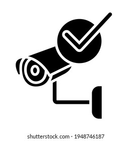 Ilustración Gráfico vectorial del icono cctv