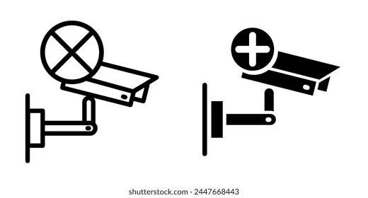 Illustration Vector Graphic of CCTV icon