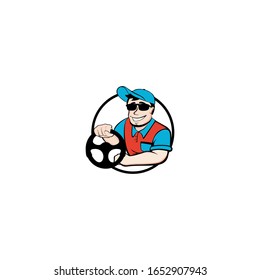 illustration vector graphic of character driving school perfect for your business company driving school
