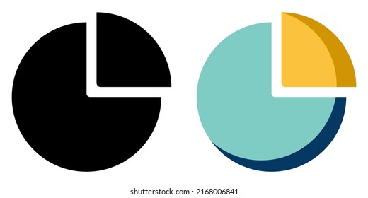 Illustration Vector Graphic of Chart, cheese, statistics Icon