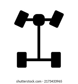 Illustration Vector Graphic of Chassis icon