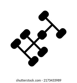 Illustration Vector Graphic of Chassis icon