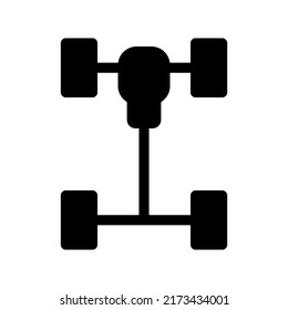 Illustration Vector Graphic of Chassis icon