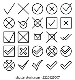 Ilustración Vector Gráfico de la plantilla de icono Comprobar