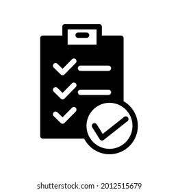 
Illustration Vector Graphic of Checklist icon