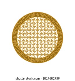 gráfico vectorial de ilustración del oriental chino