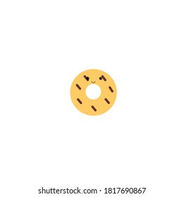 illustration vector graphic of 
chocolate sprinkle cute, fit for children