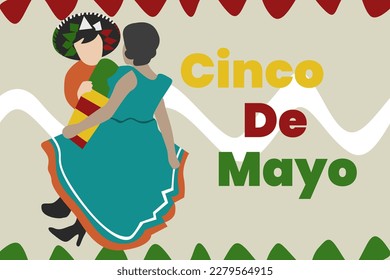 Illustration vector graphic of cinco de mayo. Good for poster