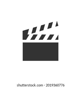 Vektorgrafik des Kinoklappensymbols