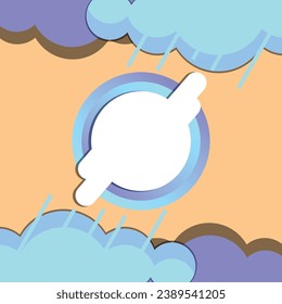 Illustration Vector Graphic Of Circle Border Pastel Color Good For Banner and Certificate