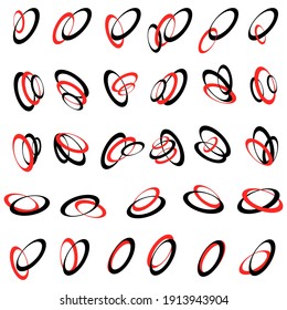 illustration vector graphic for circle pack logo