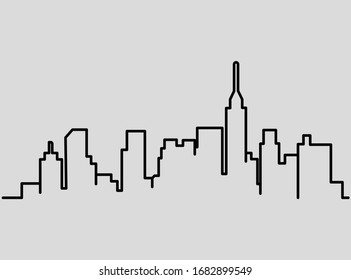 Illustration vector graphic of city 