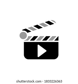 Illustration Vector graphic of clapper icon