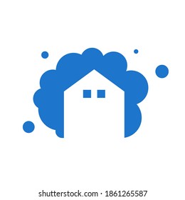 Illustration Vector Graphic of Clean House Logo