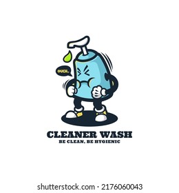 Illustration vector graphic of cleaner wash, good for logo design