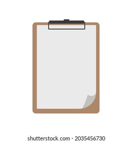 Illustration vector graphic of Clipboard Vertical suitable for education content