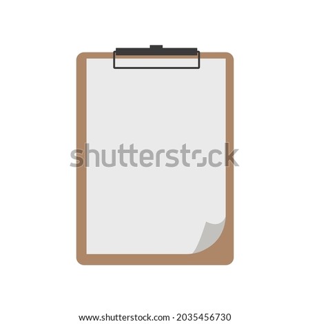 Illustration vector graphic of Clipboard Vertical suitable for education content