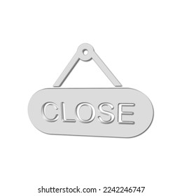 Illustration Vector graphic of Close Sign icon. Fit shop, market, business, store etc.