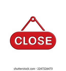 Illustration Vector graphic of Close Sign icon. Fit shop, market, business, store etc.