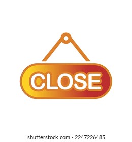 Illustration Vector graphic of Close Sign icon. Fit shop, market, business, store etc.