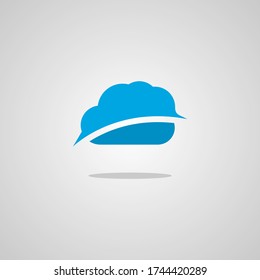 Illustration vector graphic of Cloud. Perfect to use for Technology Company