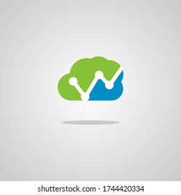 Illustration vector graphic of Cloud Technology. Perfect to use for Technology Company
