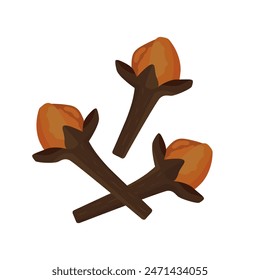 Illustration vector graphic of cloves