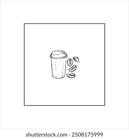 Illustration vector graphic of coffe icon