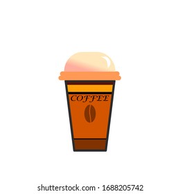 Ilustración vectorial gráfico de taza de café, perfecto para la empresa cafe