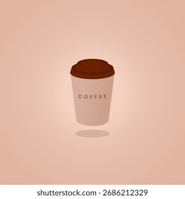 Ilustração vetor gráfico da xícara de café.