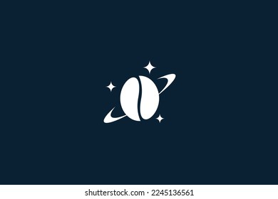 Illustration vector graphic of coffee planet. Good for coffee shop logo