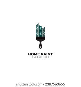 Illustration vector graphic of colored paintings logo design template