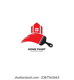 Illustration vector graphic of colored paintings logo design template