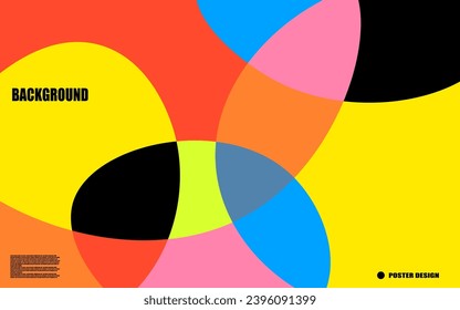 illustration vector graphic colorful abstract background for banner, poster, template, design, etc