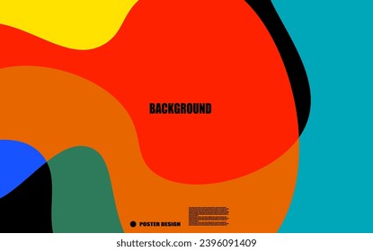illustration vector graphic colorful abstract background for banner, poster, template, design, etc