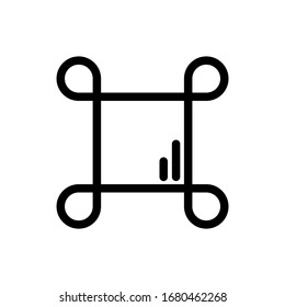 Illustration vector graphic of command icon