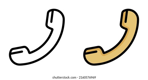 Illustration Vector Graphic of communication call, telephone, phone icon