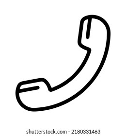 Illustration Vector Graphic of communication call, telephone, phone icon